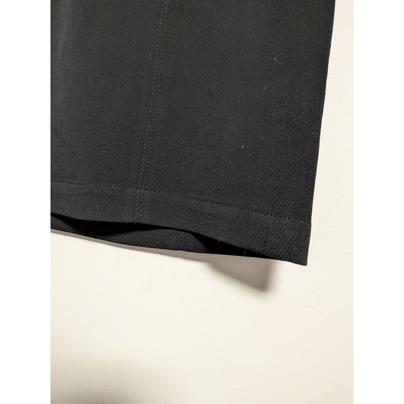 Burberry Brit Black Short Sleeve Pique Knit Shift Dress US 6 - Picture 5 of 11